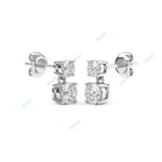 Load image into Gallery viewer, Four Prong Stud Earring STFO022
