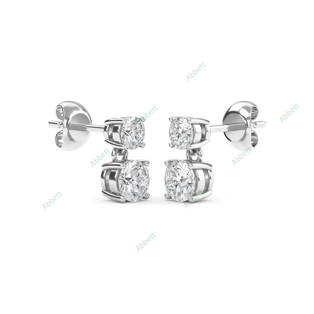 Four Prong Stud Earring STFO022