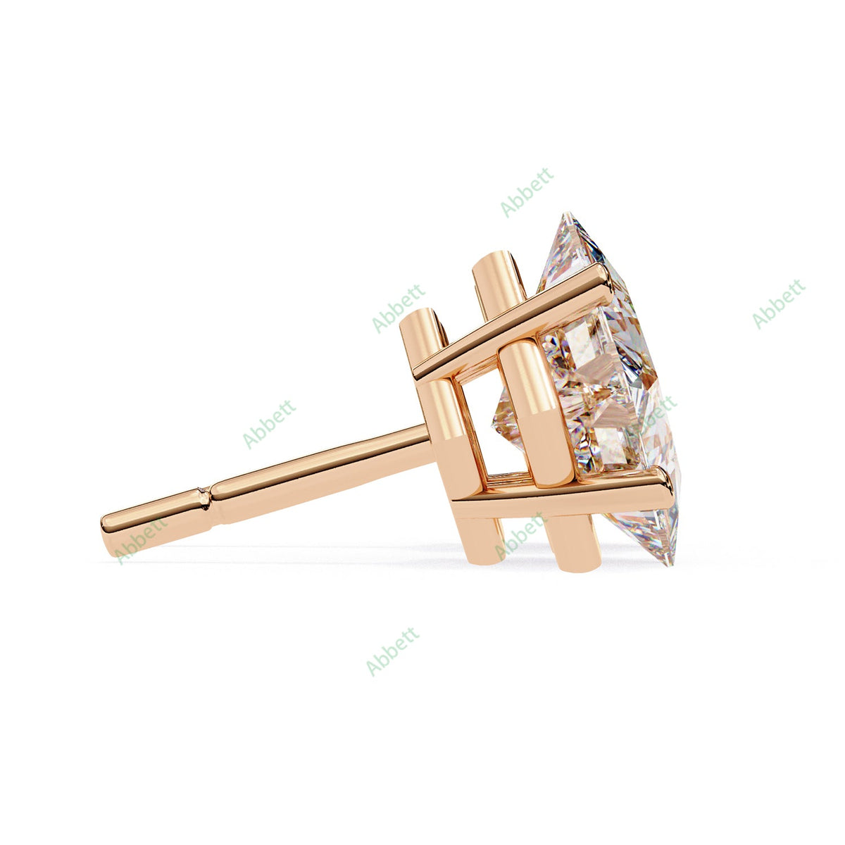 Four Prong Stud Earring STFO1318