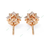 Load image into Gallery viewer, Princess Four Prong Studs Earring STFO1318

