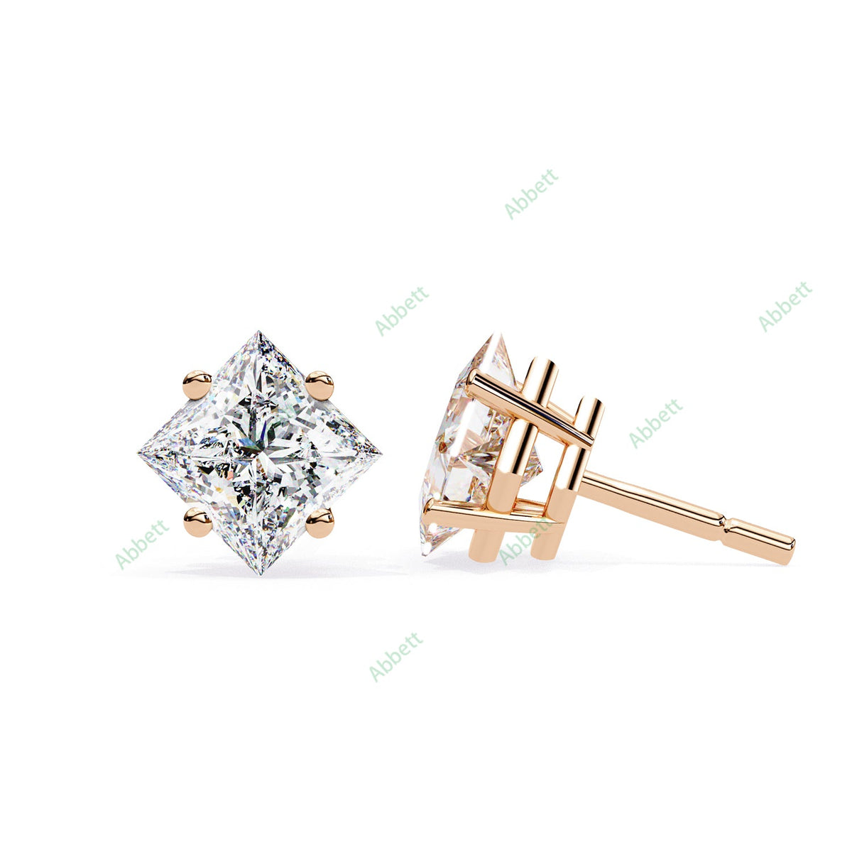 Four Prong Stud Earring STFO1318