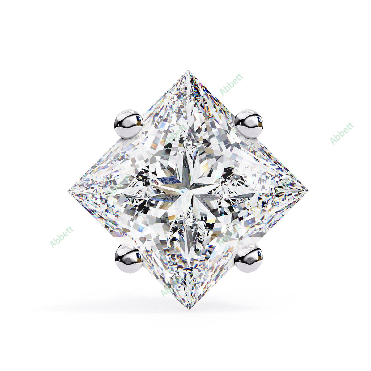Four Prong Stud Earring STFO1318