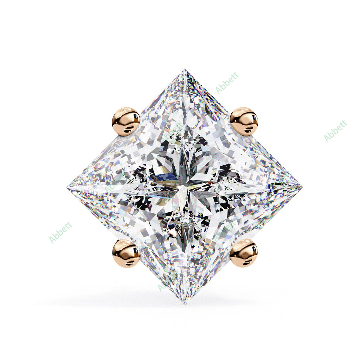 Four Prong Stud Earring STFO1318