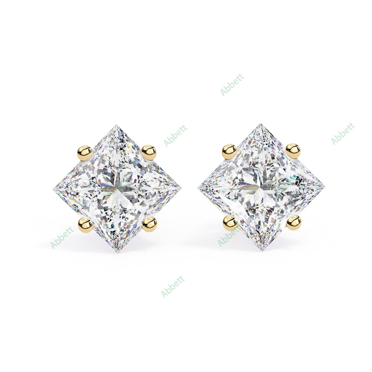 Four Prong Stud Earring STFO1318