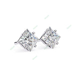 Load image into Gallery viewer, Princess Four Prong Studs Earring STFO1318
