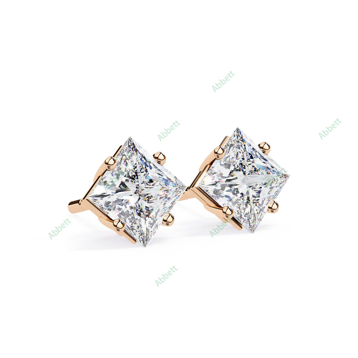 Four Prong Stud Earring STFO1318