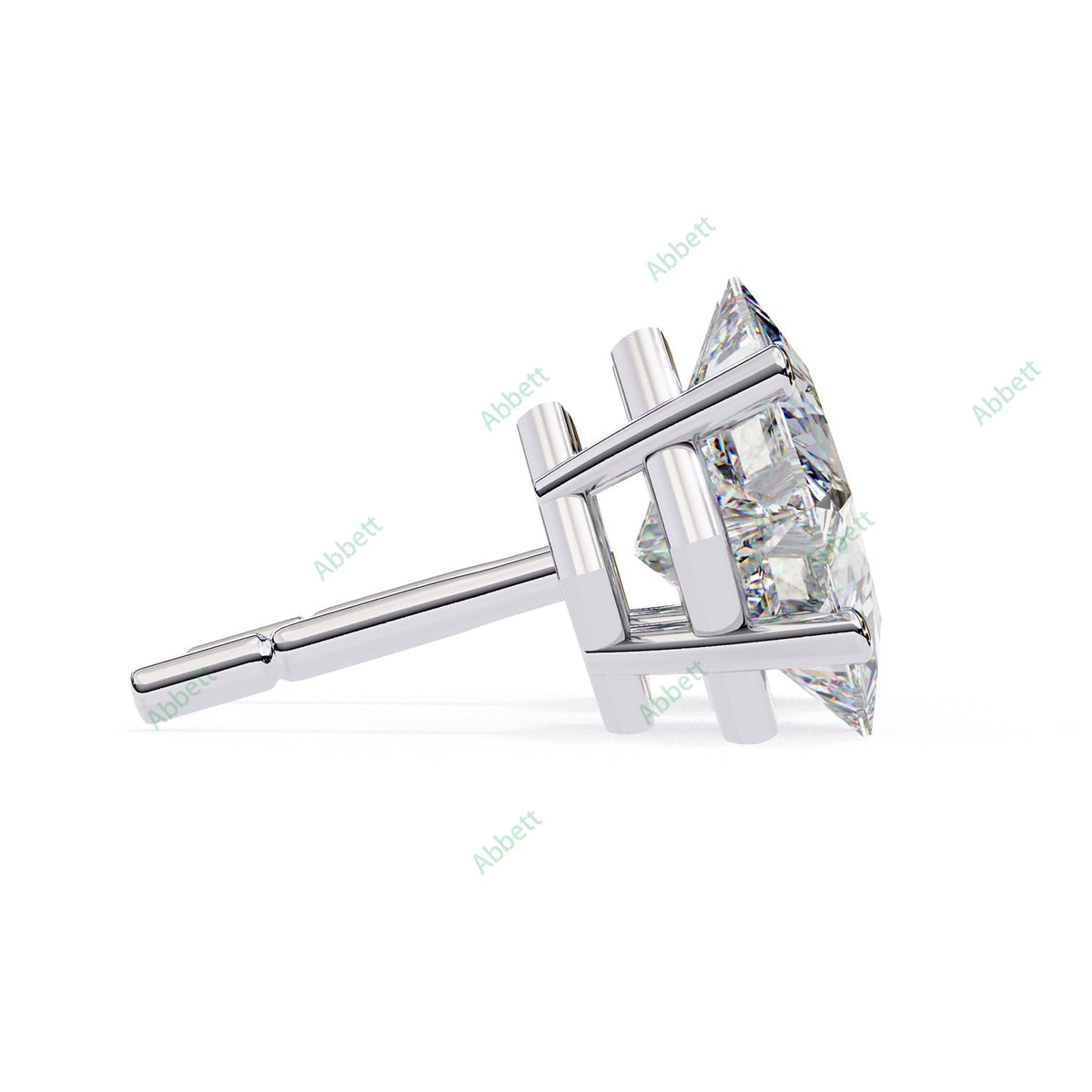 Four Prong Stud Earring STFO1318