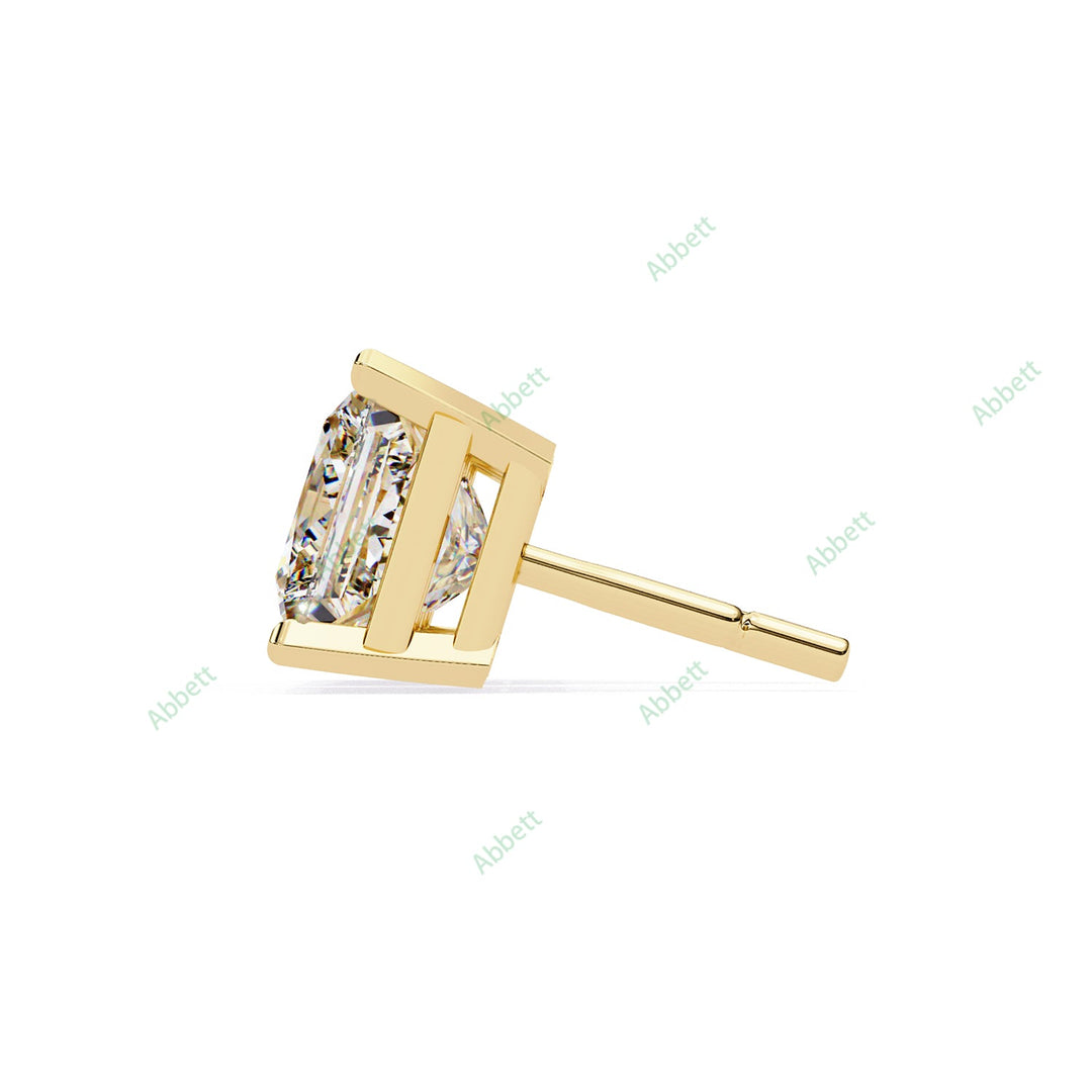 Princess Four Prong Studs Earring STFO1323