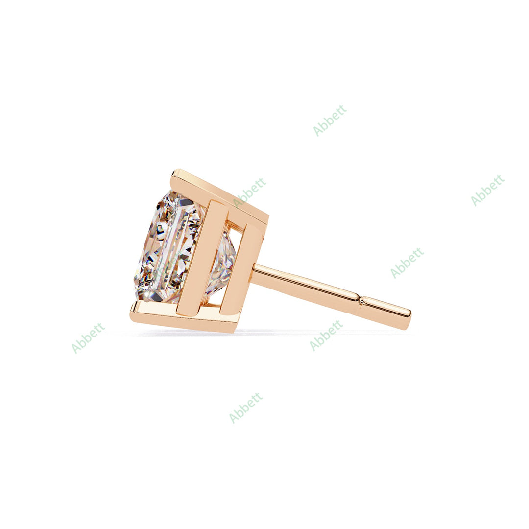 Princess Four Prong Studs Earring STFO1323