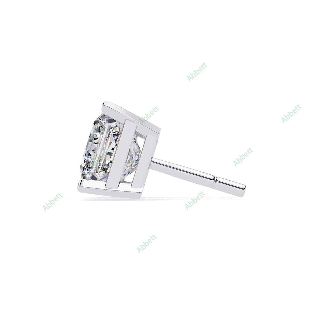 Princess Four Prong Studs Earring STFO1323