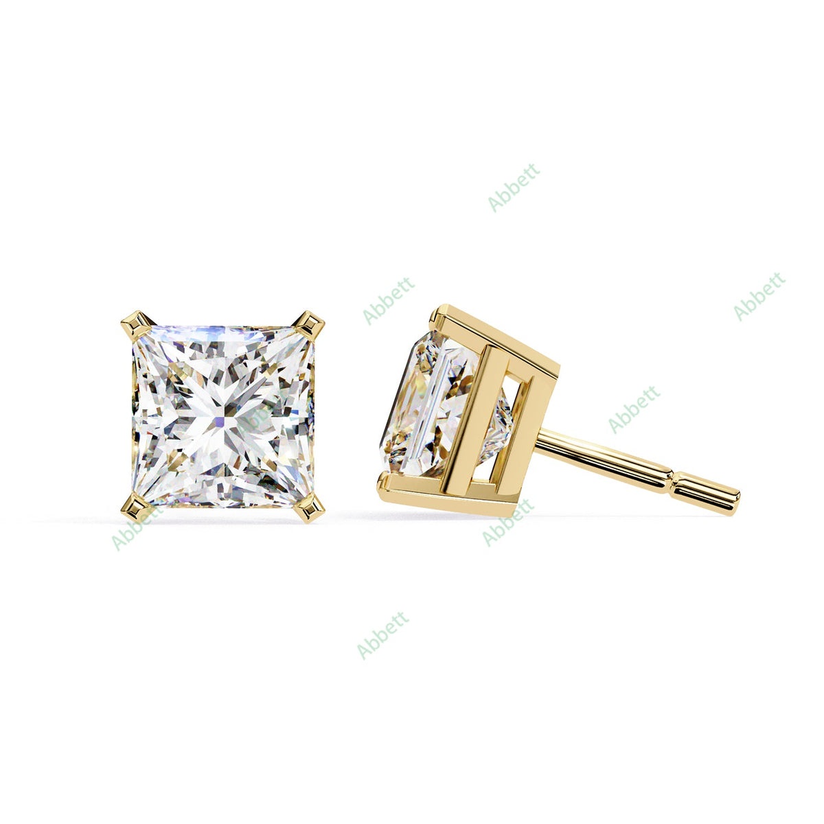Four Prong Stud Earring STFO1323