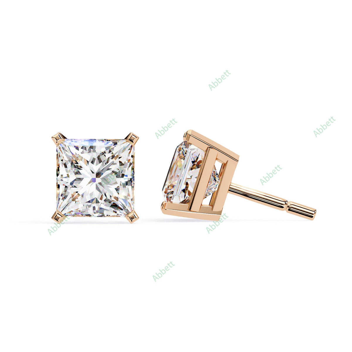 Four Prong Stud Earring STFO1323