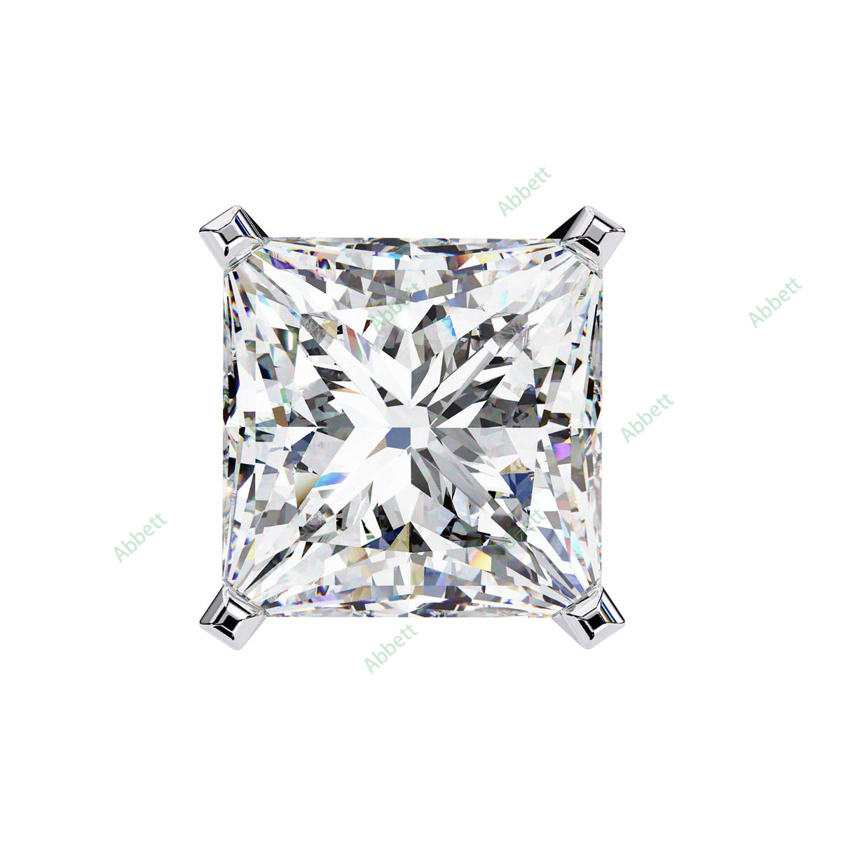 Four Prong Stud Earring STFO1323