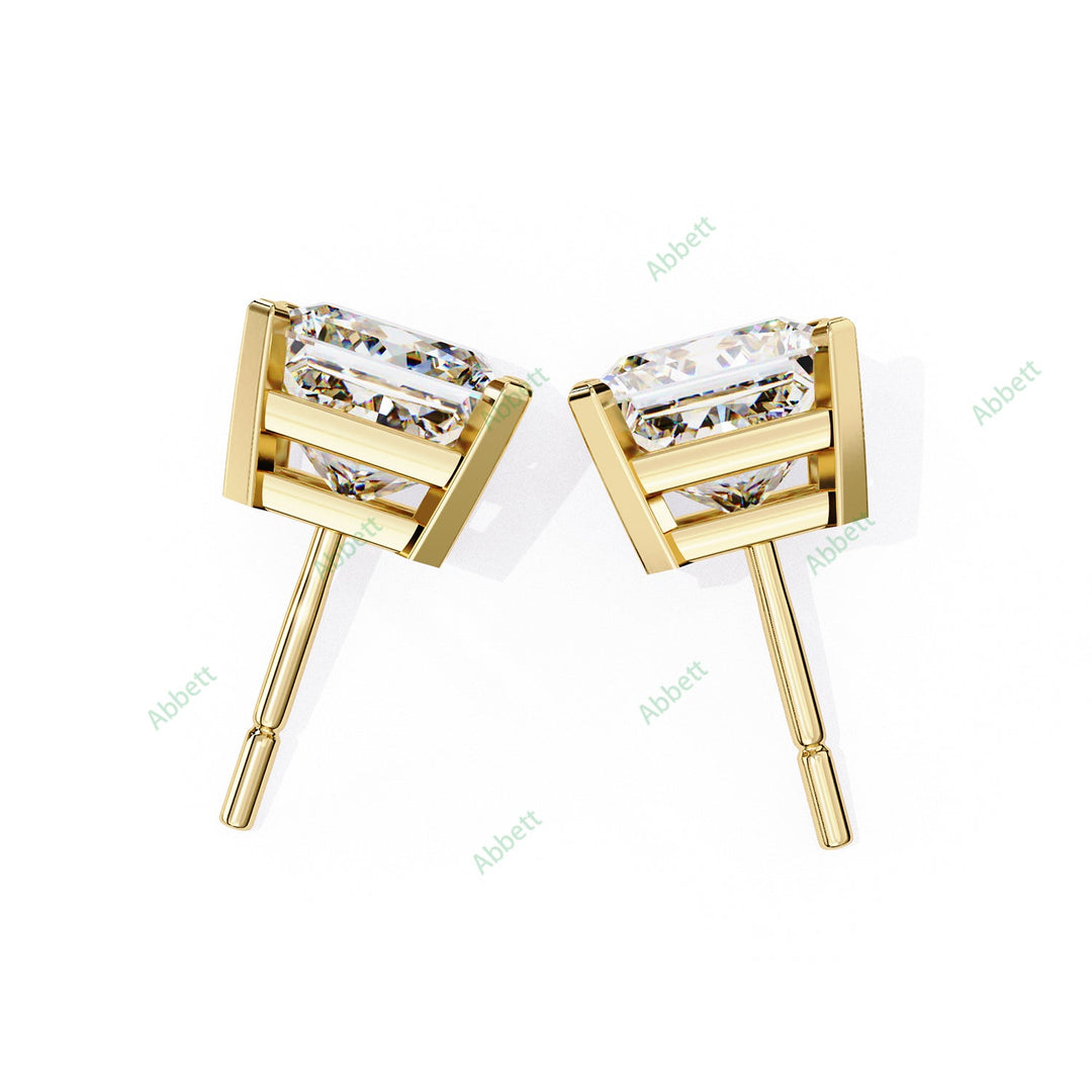 Princess Four Prong Studs Earring STFO1323