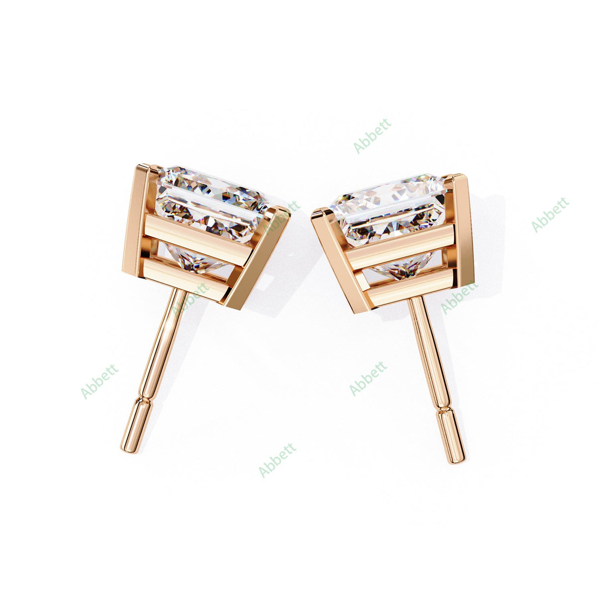 Four Prong Stud Earring STFO1323