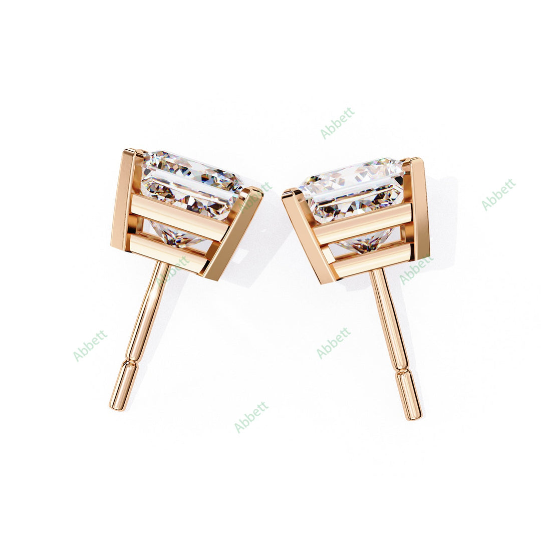 Princess Four Prong Studs Earring STFO1323
