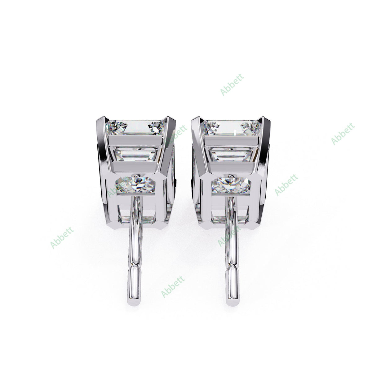 Four Prong Stud Earring STFO1324