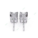 Load image into Gallery viewer, Emerald Four Prong Studs Earring STFO1324
