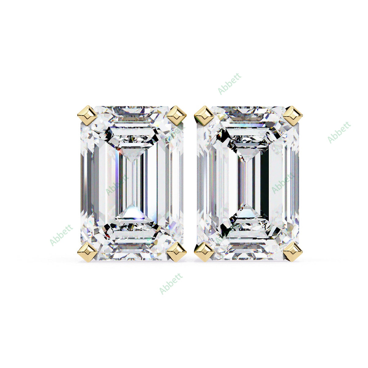 Four Prong Stud Earring STFO1324