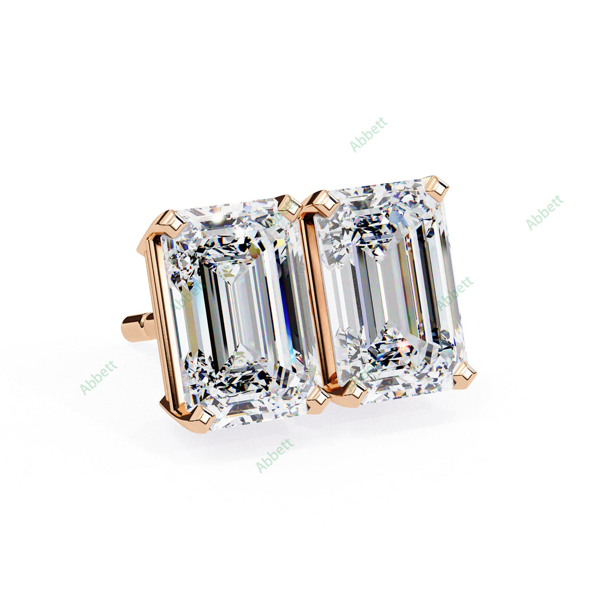 Four Prong Stud Earring STFO1324