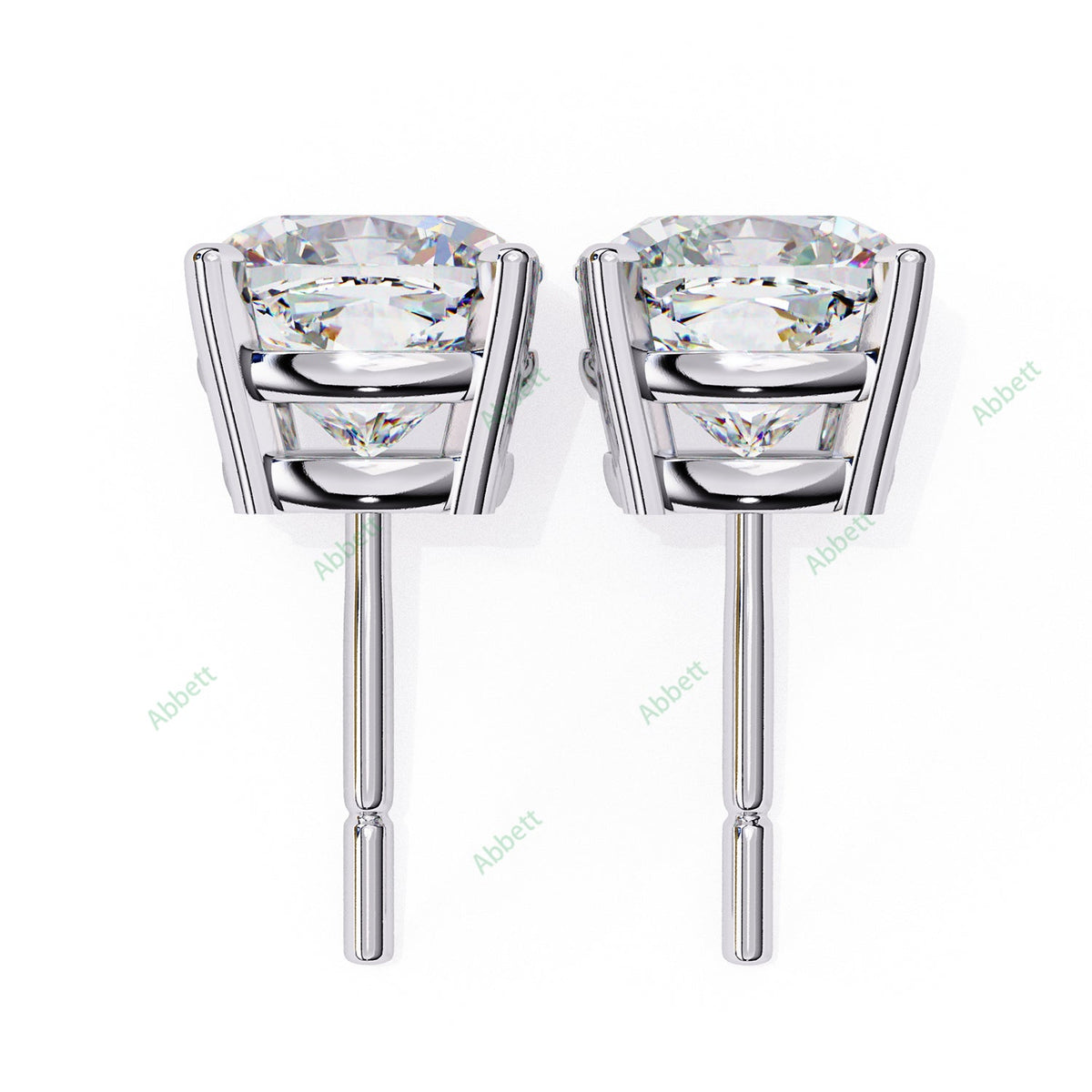 Four Prong Stud Earring STFO1326