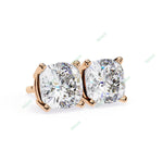 Load image into Gallery viewer, Cushion Four Prong Studs Earring STFO1326
