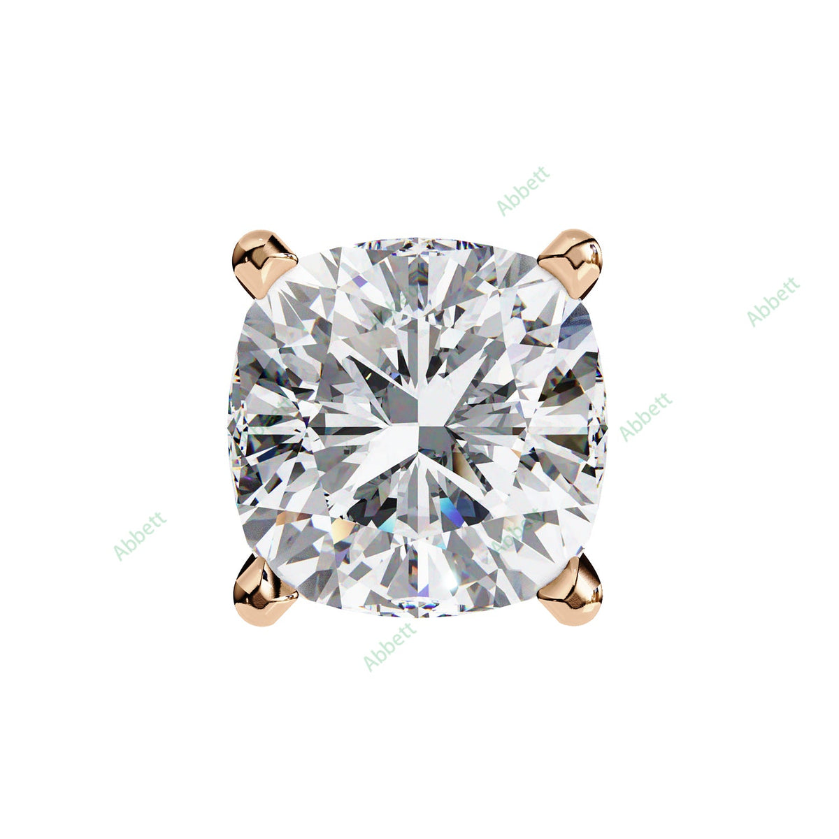 Four Prong Stud Earring STFO1326