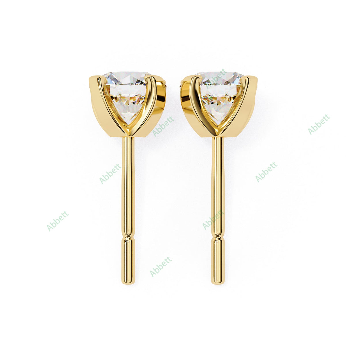 Four Prong Stud Earring STFO1327