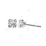 Load image into Gallery viewer, Round Four Prong Studs Earring STFO1327
