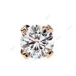 Load image into Gallery viewer, Round Four Prong Studs Earring STFO1327

