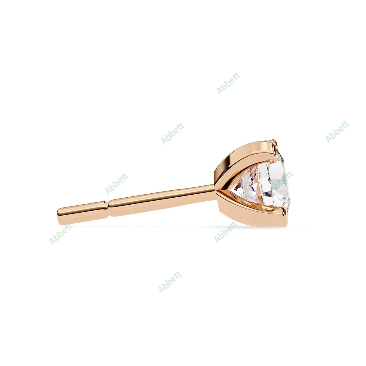 Four Prong Stud Earring STFO1327