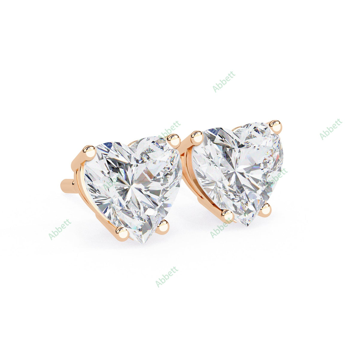Four Prong Stud Earring STFO1328