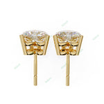 Load image into Gallery viewer, Heart Four Prong Studs Earring STFO1328
