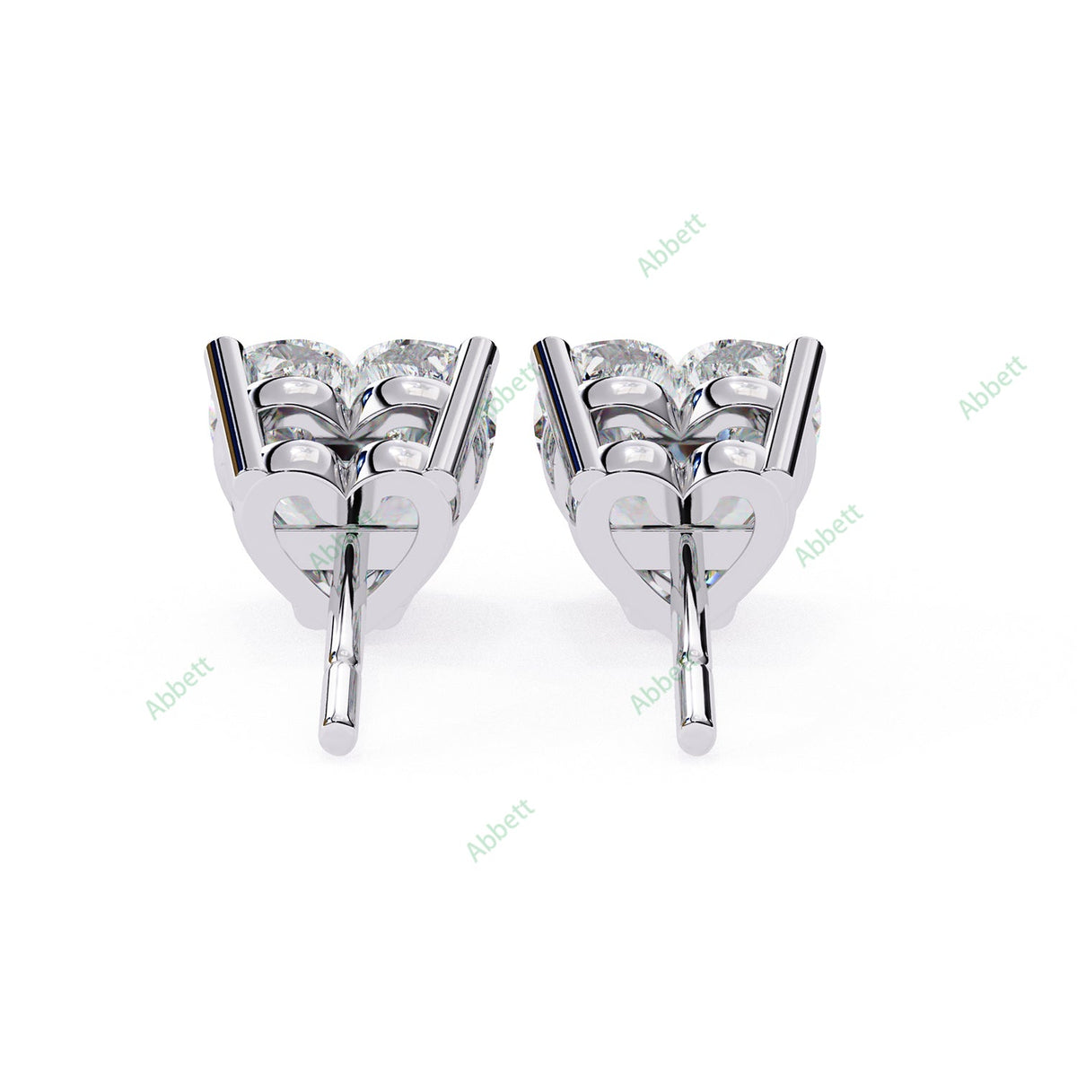 Four Prong Stud Earring STFO1328
