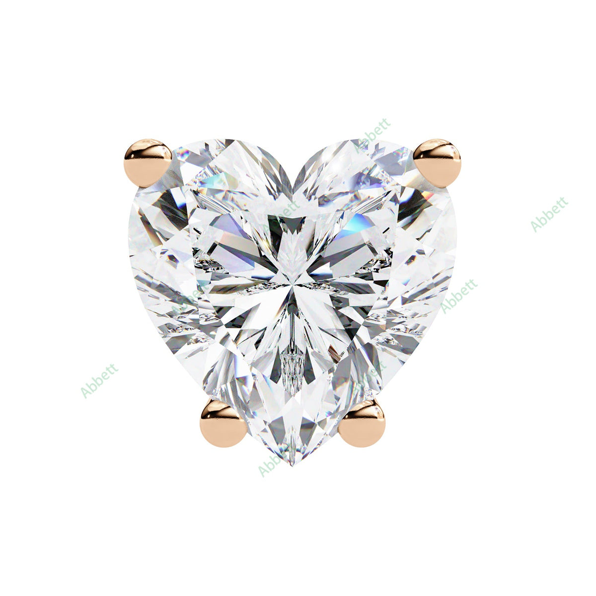 Four Prong Stud Earring STFO1328