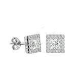 Load image into Gallery viewer, Halo Stud Earring STHA002
