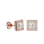 Load image into Gallery viewer, Halo Stud Earring STHA002
