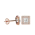 Load image into Gallery viewer, Halo Stud Earring STHA002
