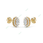 Load image into Gallery viewer, Halo Stud Earring STHA019
