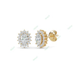 Load image into Gallery viewer, Halo Stud Earring STHA019

