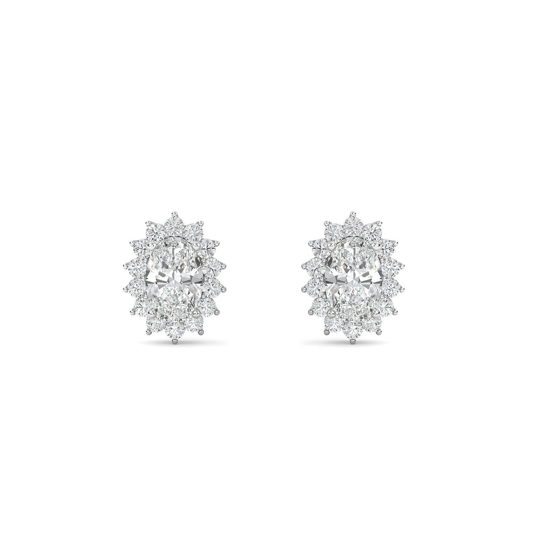 Halo Stud Earring STHA019