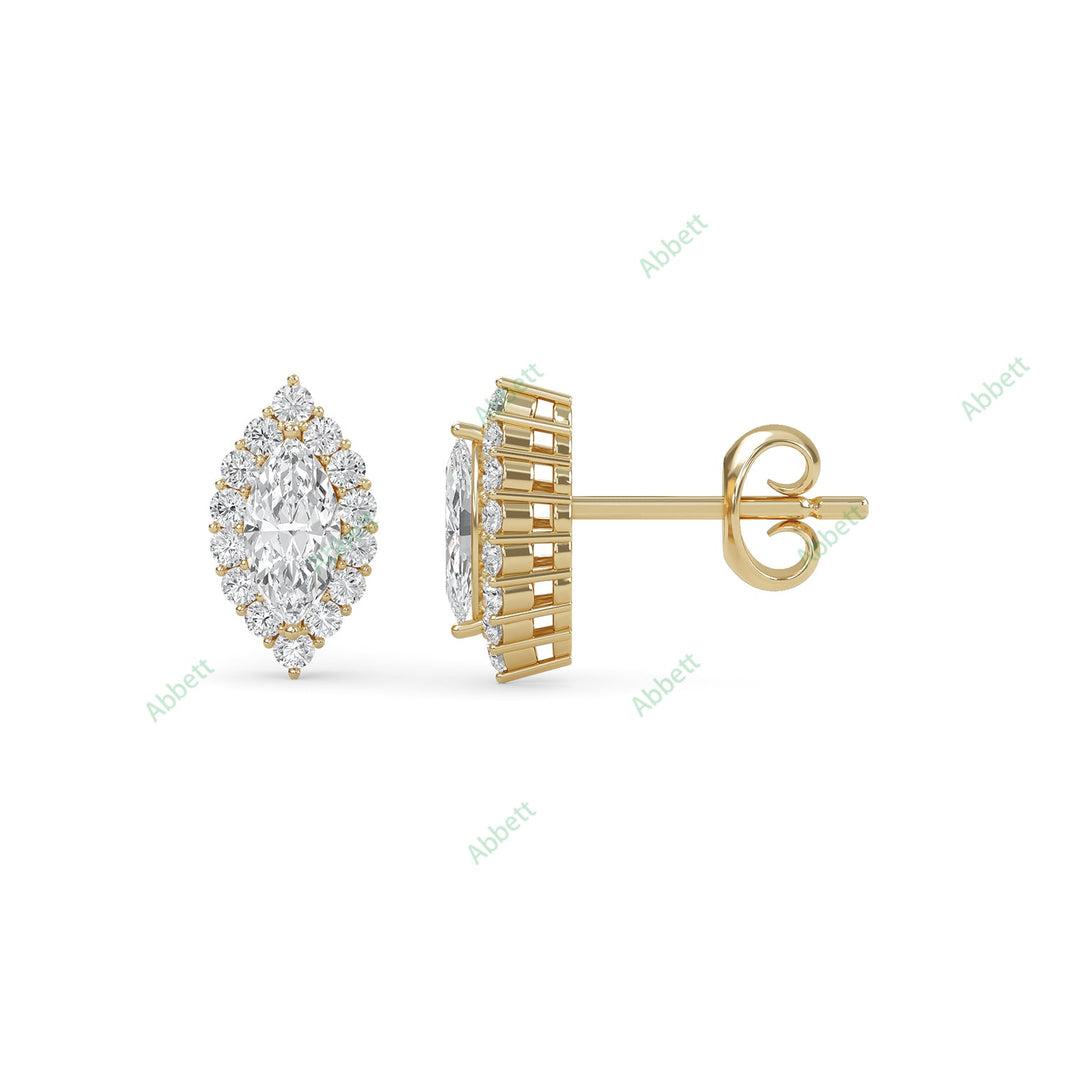 Halo Stud Earring STHA020