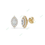 Load image into Gallery viewer, Halo Stud Earring STHA020
