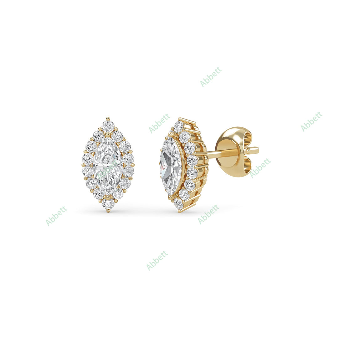 Halo Stud Earring STHA020