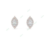 Load image into Gallery viewer, Halo Stud Earring STHA020
