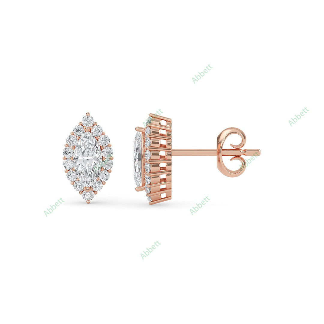 Halo Stud Earring STHA020