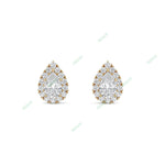 Load image into Gallery viewer, Halo Stud Earring STHA021