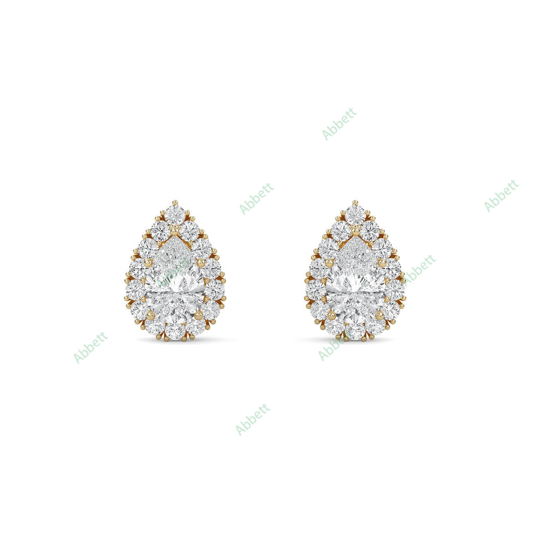 Halo Stud Earring STHA021
