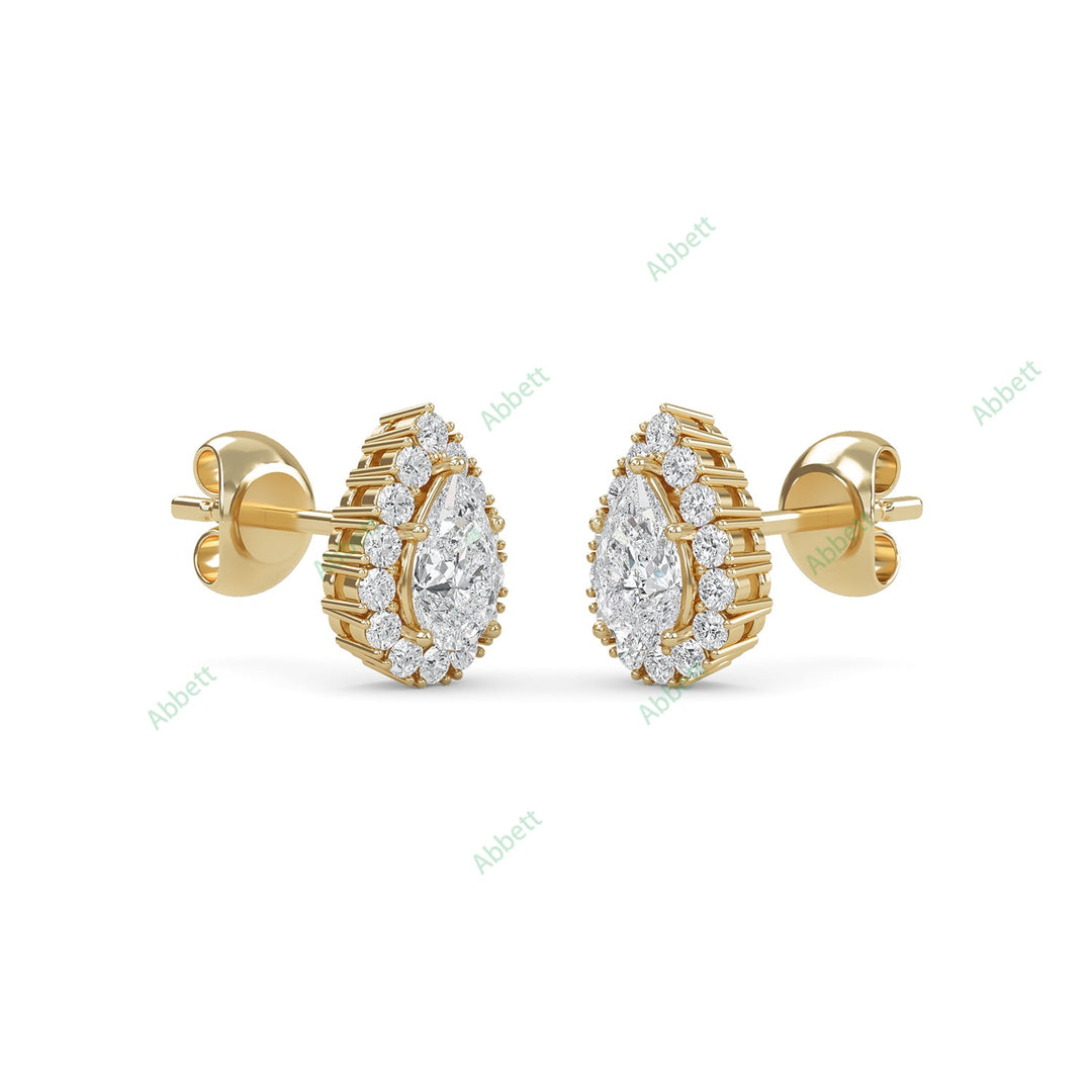 Halo Stud Earring STHA021