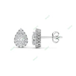 Load image into Gallery viewer, Halo Stud Earring STHA021